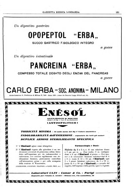 Gazzetta medica lombarda