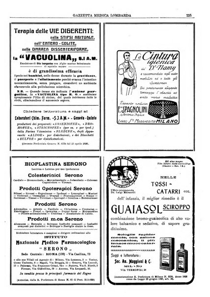 Gazzetta medica lombarda