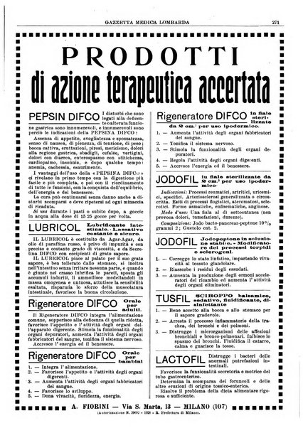 Gazzetta medica lombarda