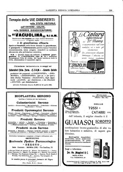 Gazzetta medica lombarda