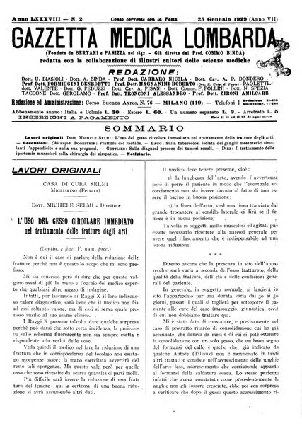 Gazzetta medica lombarda