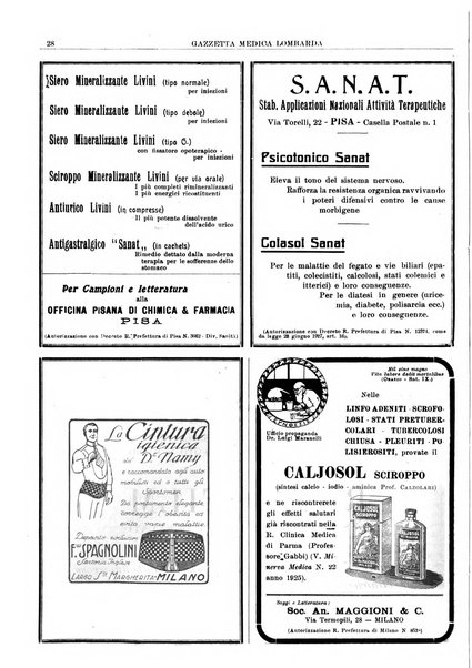 Gazzetta medica lombarda