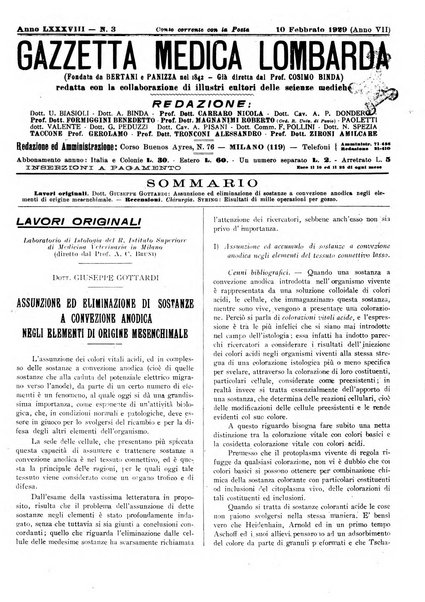 Gazzetta medica lombarda