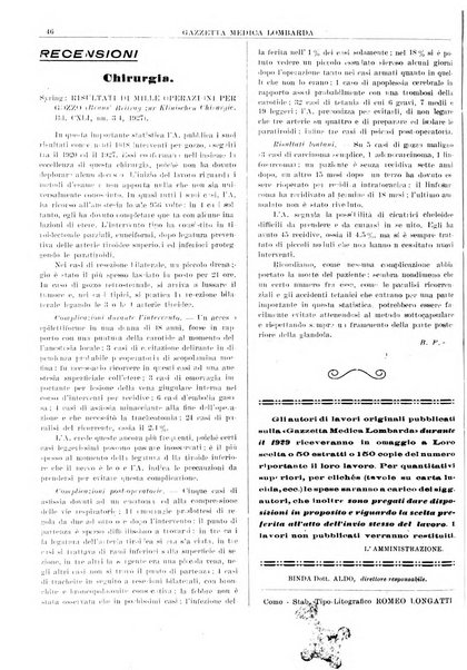 Gazzetta medica lombarda