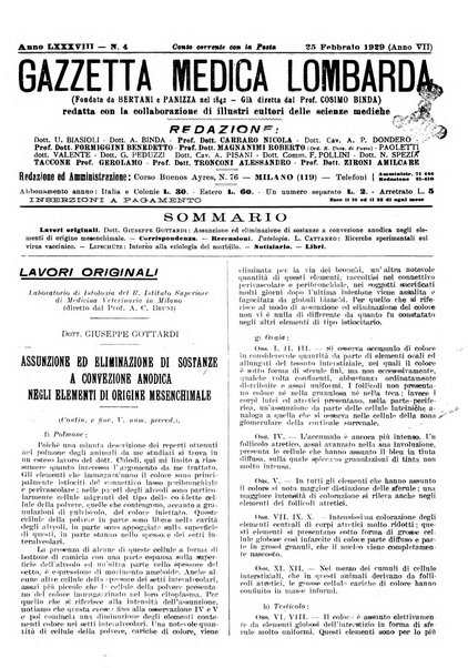 Gazzetta medica lombarda