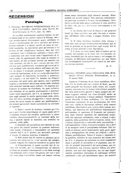 Gazzetta medica lombarda