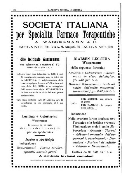 Gazzetta medica lombarda