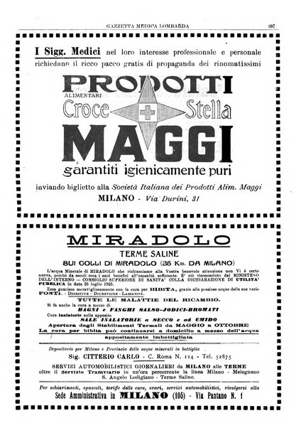 Gazzetta medica lombarda