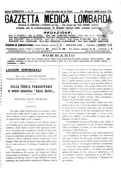 Gazzetta medica lombarda