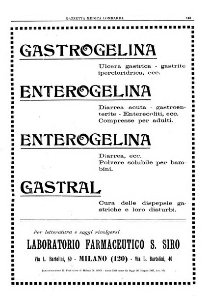 Gazzetta medica lombarda