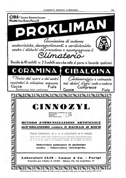 Gazzetta medica lombarda