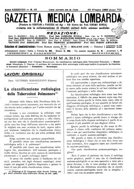 Gazzetta medica lombarda