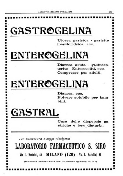 Gazzetta medica lombarda