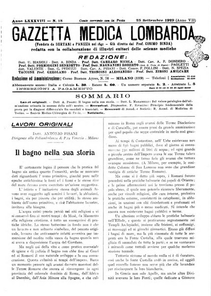 Gazzetta medica lombarda