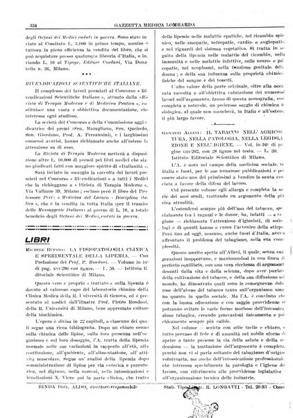 Gazzetta medica lombarda