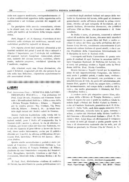 Gazzetta medica lombarda