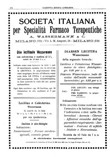 Gazzetta medica lombarda