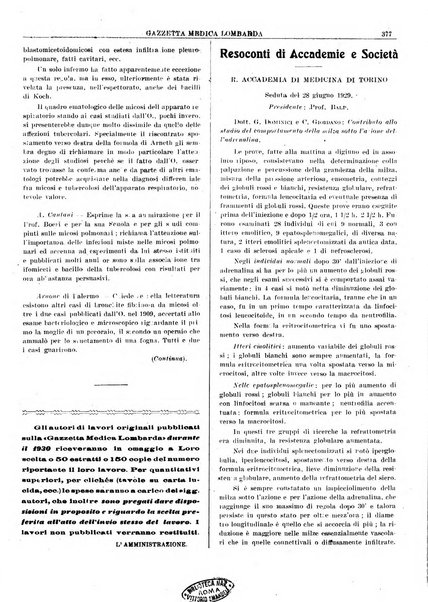 Gazzetta medica lombarda