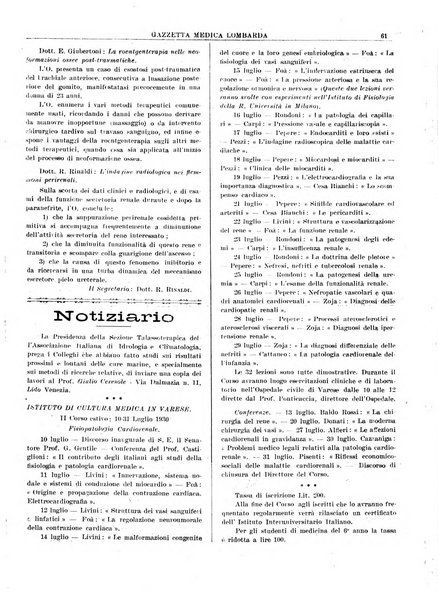 Gazzetta medica lombarda