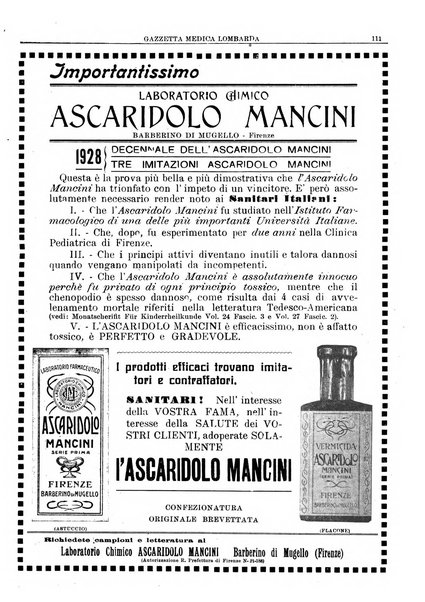 Gazzetta medica lombarda