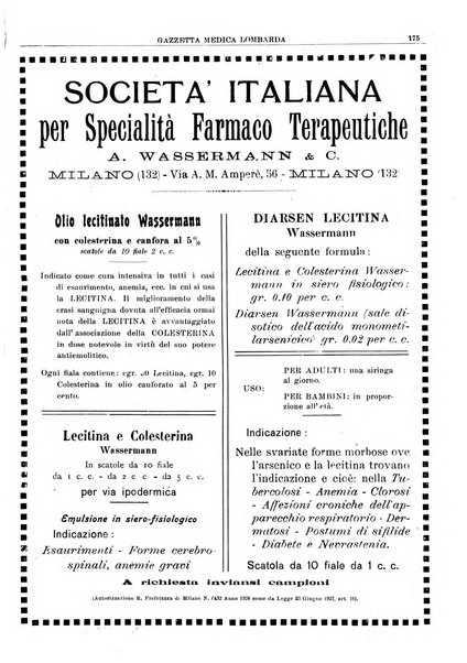 Gazzetta medica lombarda