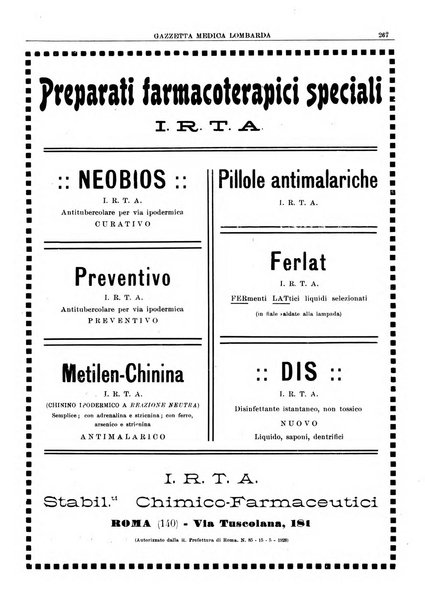 Gazzetta medica lombarda