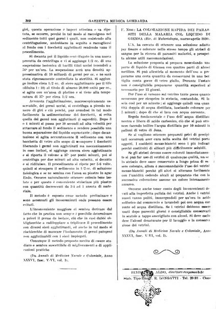 Gazzetta medica lombarda