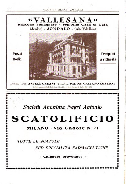 Gazzetta medica lombarda