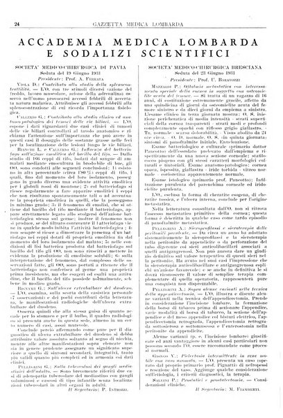 Gazzetta medica lombarda