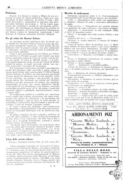 Gazzetta medica lombarda