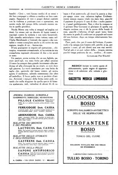 Gazzetta medica lombarda