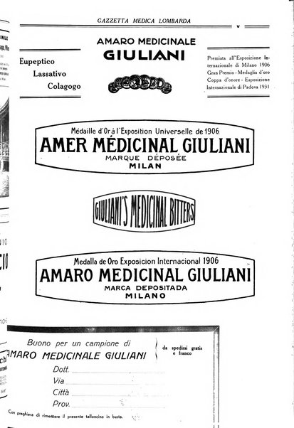 Gazzetta medica lombarda