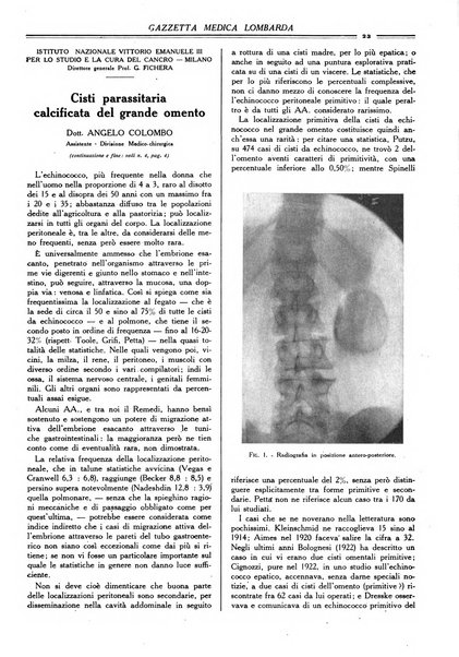 Gazzetta medica lombarda