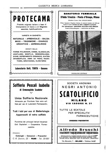 Gazzetta medica lombarda