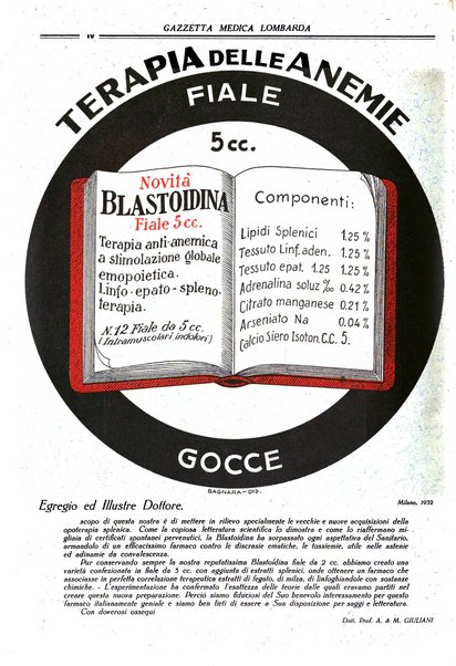 Gazzetta medica lombarda