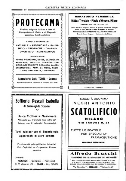 Gazzetta medica lombarda