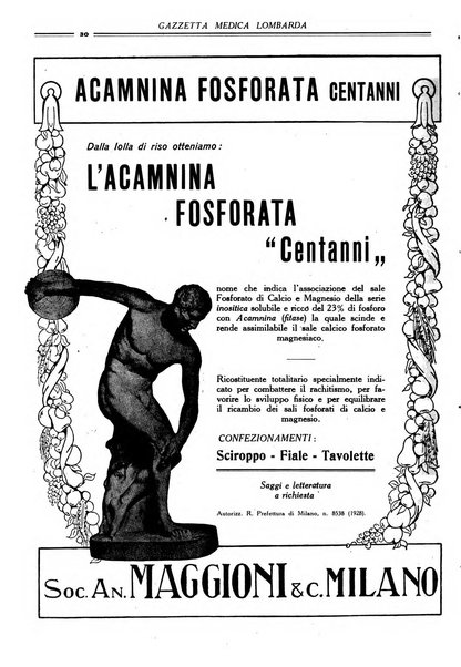 Gazzetta medica lombarda