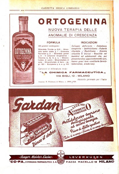 Gazzetta medica lombarda