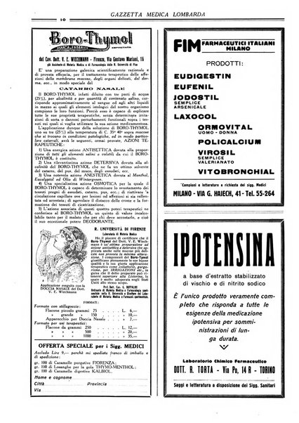 Gazzetta medica lombarda