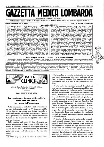 Gazzetta medica lombarda