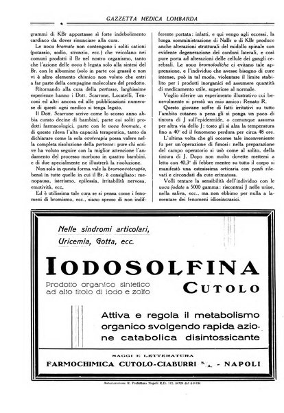 Gazzetta medica lombarda