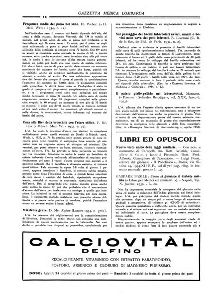 Gazzetta medica lombarda