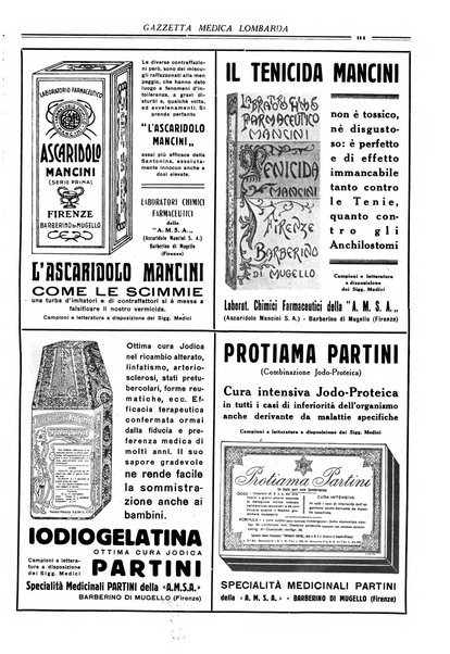 Gazzetta medica lombarda