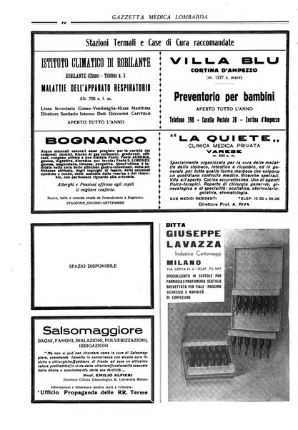 Gazzetta medica lombarda