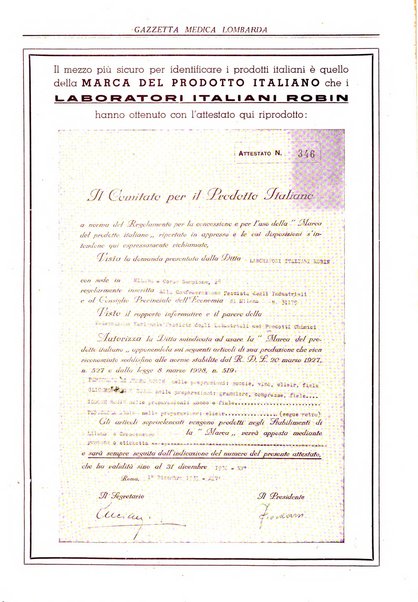 Gazzetta medica lombarda