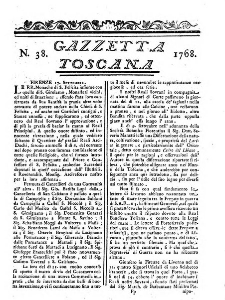 Gazzetta toscana