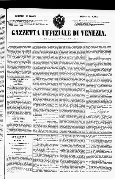 Gazzetta ufficiale di Venezia