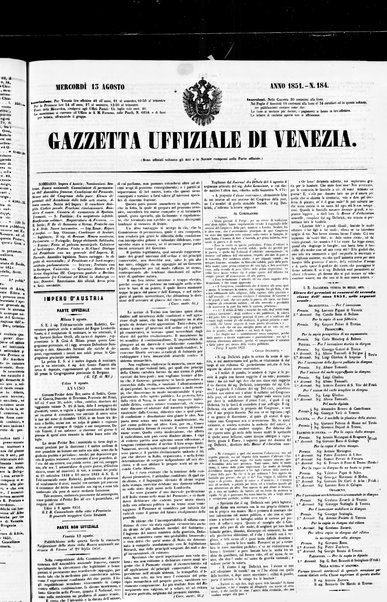 Gazzetta ufficiale di Venezia