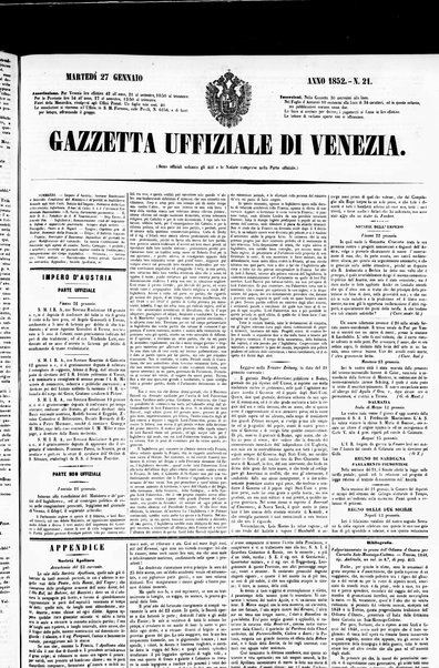 Gazzetta ufficiale di Venezia