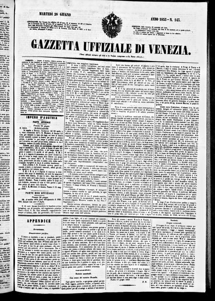 Gazzetta ufficiale di Venezia